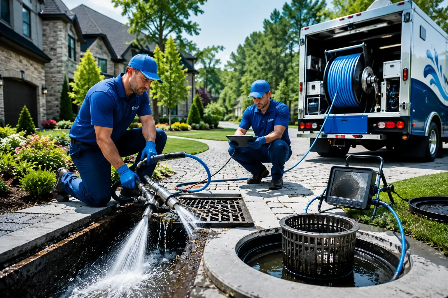 Local outdoor drain cleaning professionals in Smithburg, WV